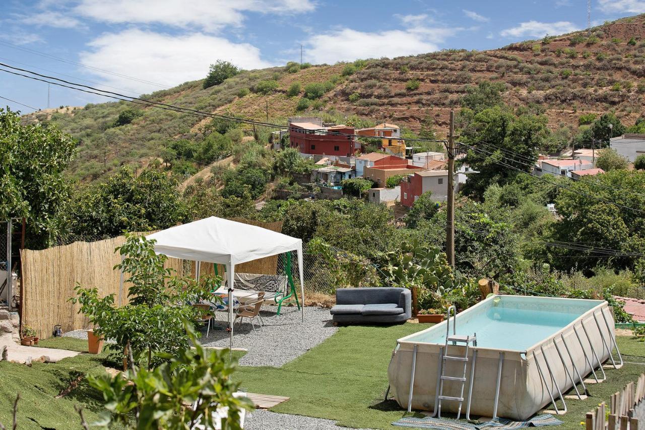 Vv Rural Finca Ecocielo Vega de San Mateo Exteriör bild
